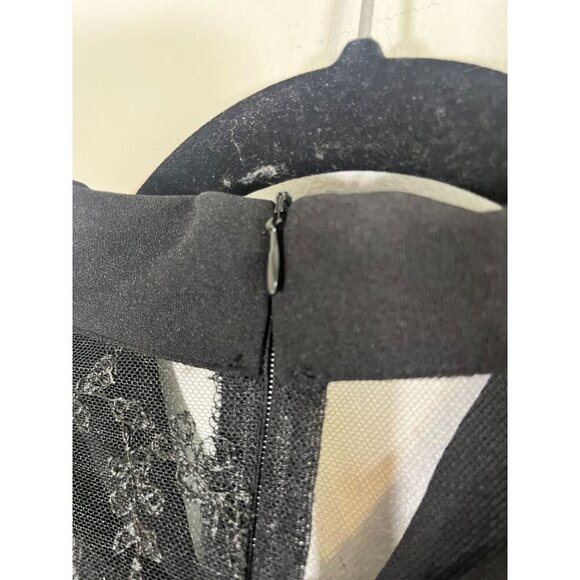 Retro Butterfly Mesh Dress 4X Black Maxi Neutral Witchy Grunge Punk Skater Chic - Picture 10 of 13